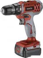 Дрель-шуруповерт Oasis ASU-18S (с 2-мя АКБ, кейс)