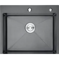 Кухонная мойка Gerhans K36050B (графит)