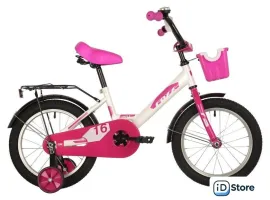 Детский велосипед Foxx Simple 16 2021 (белый)