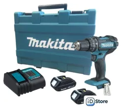 Ударная дрель-шуруповерт Makita DHP482SYE (с 2-мя АКБ)