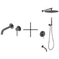 Набор душевой со смесителем Oliveeka OL-8893901788869017-BGM