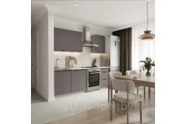 Кухня Корнелия Марика 1,7 без столешницы, Графит софт