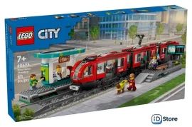 Конструктор LEGO City 60423 Трамвай и станция в центре города
