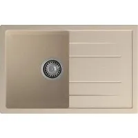 Кухонная мойка GranFest Quadro 780L кашемир