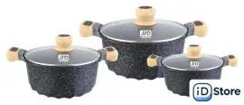 Набор кастрюль JIO J3128