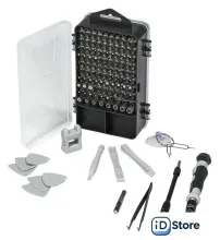 Набор отвертка с битами и головками Bort BTK-117 (117 предметов)