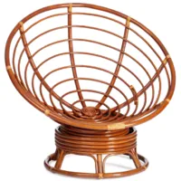 Кресло садовое TetChair Papasan 23/01 W без подушки (орех)
