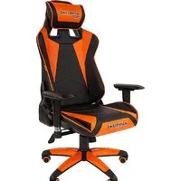 Игровое (геймерское) кресло CHAIRMAN Game 44 (черный/оранжевый)