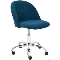 Офисное кресло TetChair Melody (флок, синий)