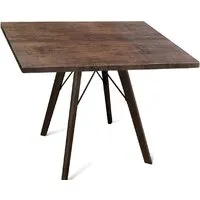 Кухонный стол Sheffilton SHT-TU9/80/80 МДФ (венге/палисандр)