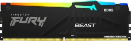 Оперативная память Kingston FURY Beast RGB 32ГБ DDR5 5200 МГц KF552C40BBA-32