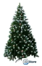 Ель Merry Bear Моника 2.4 м (с шишками и снегом)