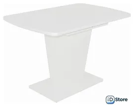 Кухонный стол ЭлиГард Sheldon 1180-1570x720x760 (белый структурный)