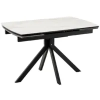 Обеденный стол Stool Group Галац 120x80 / SO 273-77762 (белый/черный)