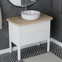 Мебель для ванных комнат Vela Тумба под умывальник Vela Грация 90Н под столешницу TU29366