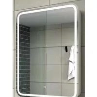 Мебель для ванных комнат Континент Шкаф с зеркалом Elliott Led 55x80 (левый)