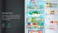 Холодильник с морозильником LG GA-B419SLGL