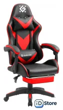 Игровое (геймерское) кресло Defender Minion (черный/красный)