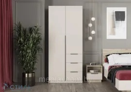 Шкаф Вентуро ШК-001 Кашемир 0,9м.