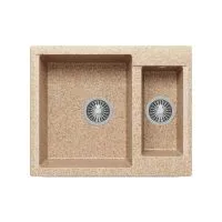 Кухонная мойка POLYGRAN BRIG 620 песочный 302