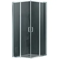 Душевой уголок Adema Glass Vierkant 80 (тонированное стекло)