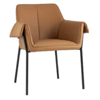 Стул Stool Group Бесс / FDC9469 Brown 270-28 (экокожа коричневый)