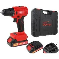 Дрель-шуруповерт Wortex BD 2025-1 DLi BD20251DLi1029 (с 2-мя АКБ, кейс)