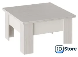 Стол-трансформер Трия Тип 10 (ясень шимо/бежевый глянец)