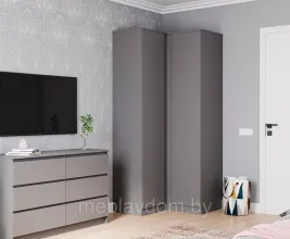 Гостиная Мори - Комплект 3 - Графит (ДСВ Мебель)