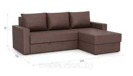 Угловой диван Лео 2,16х1,58м