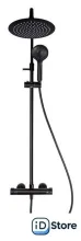 Душевая система Rubineta Olo BK Thermo-15 BK 625038