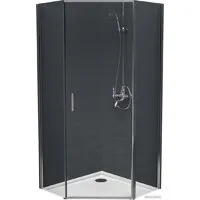 Душевой уголок BelBagno UNO-195-P-1-80-C-Cr