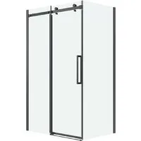 Душевой уголок Grossman Classic 140х80х195 120.K33.04.1480.42.00 (графит сатин/стекло прозрачное)