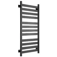 Полотенцесушитель водяной Ростела Квадро V 50 400х1200/12 1/2" (Ral 9005, нижнее подключение)