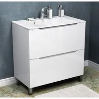 Мебель для ванных комнат Vela Тумба под умывальник Vela Верона 80Н без планки под Milen TU2708512