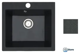 Кухонная мойка БелЭворс Mini (черный, без сифона)