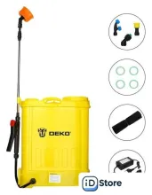 Аккумуляторный опрыскиватель Deko DKSP12 065-0955 14 л