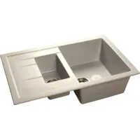 Кухонная мойка GranFest GF-Q775KL (серый)