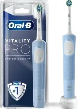 Oral-B Vitality Pro D103.413.3 Protect X Clean Vapor Cross Action (голубой)