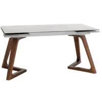 Обеденный стол Stool Group Артизан 160-240x90 / DT8765ZW-3C 160 (керамика)