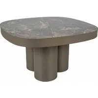 Журнальный столик Signal Stella B Ceramic (черный Vulcano/медный)