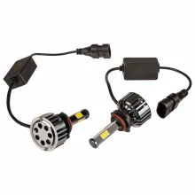 Автолампа-LED HB4 25W 6000K 2500Lm 12/24V 1-конт ПРОТОН (4A) SKYWAY радиаторвентиляторконтроллер к