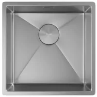 Мойка кухонная ZorG Zerox 44 U / IF Steel