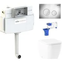 Унитаз приставной Lavinia Boho Relfix One 5 в 1 87060222 (хром пластик)