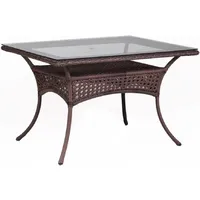 Стол садовый AIKO Deco 7034П стол-2 прямоугольный 120x90x75 (6 мест)