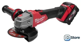 Угловая шлифмашина Milwaukee M18 FSAG125XB-502X Fuel 4933478430 (с 2-мя АКБ)
