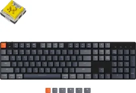 Клавиатура Keychron K5 SE RGB K5SE-E4-RU (Keychron Low Profile Optical Banana)