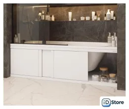 Фронтальный экран под ванну Onika Одио Нова 150 515018 (белый)