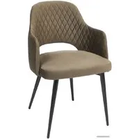 Стул с подлокотниками TetChair Valkyria mod. 711 (темно-серый barkhat 14/черный)