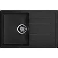 Кухонная мойка GranFest Quadro 780L (черный)
